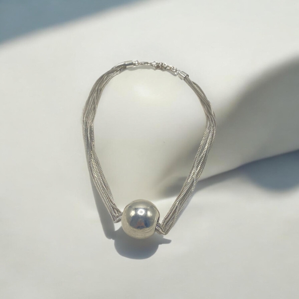 Colar Ball Silver Verbo