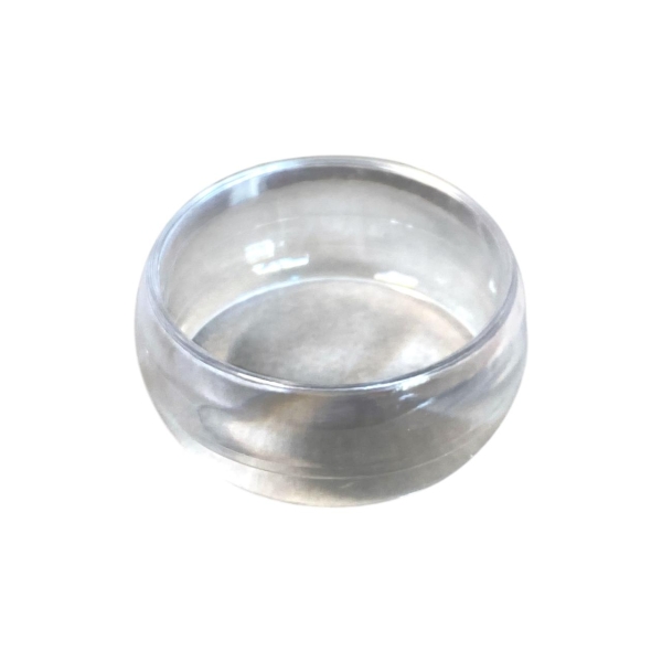 Bracelete Borda Grossa Cristal em Resina